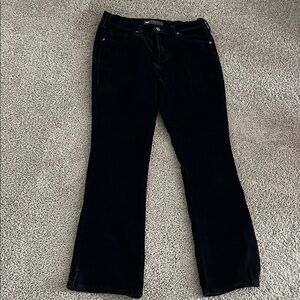 Levi's 515 Black Corduroy Bootcut Pants Size 8